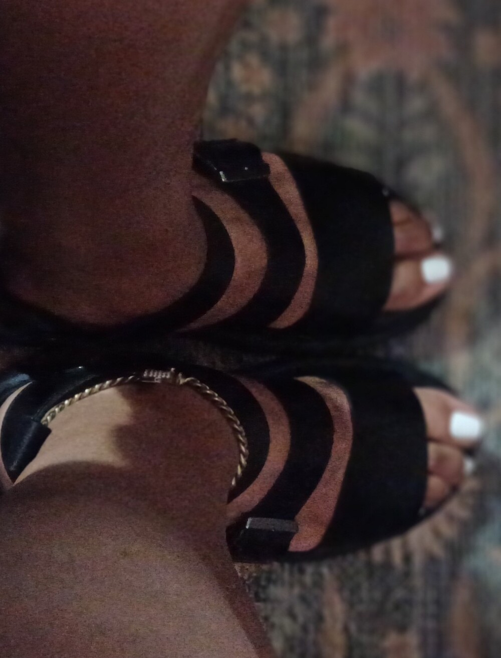 Dr. Martens Black Strappy Open-Toe Heels